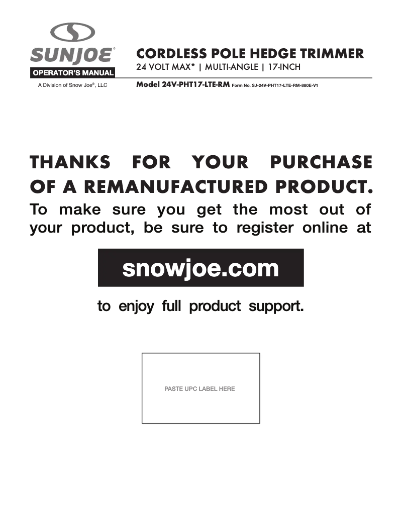 Image de la première page du manuel de l'appareil 24V-PHT17-LTE-RM