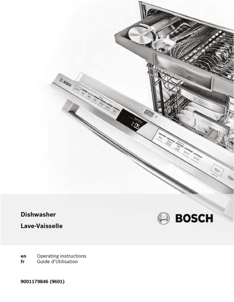 Page n°1 - Manuel utilisateur Bosch SHX5AV56UC