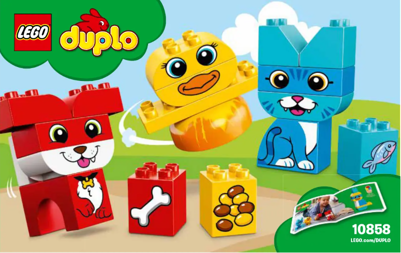 Image de la première page du manuel de l'appareil Duplo 10858