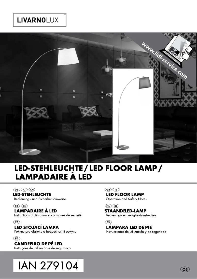 Image de la première page du manuel de l'appareil IAN 279104