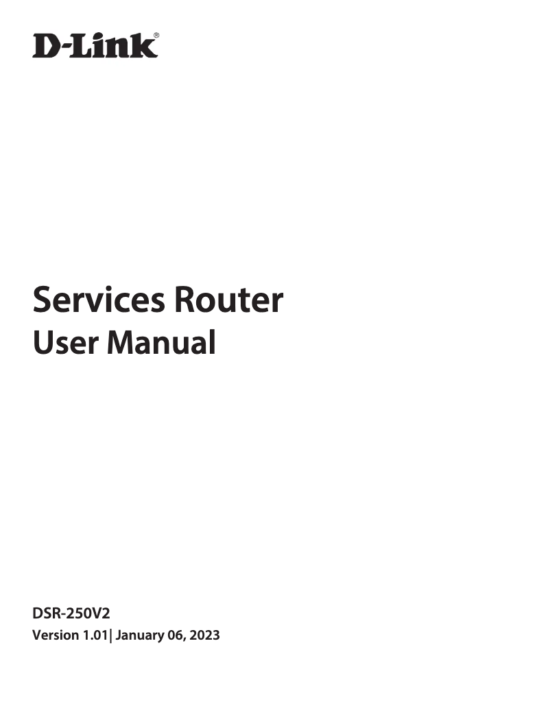 Image de la première page du manuel de l'appareil DSR-250V2