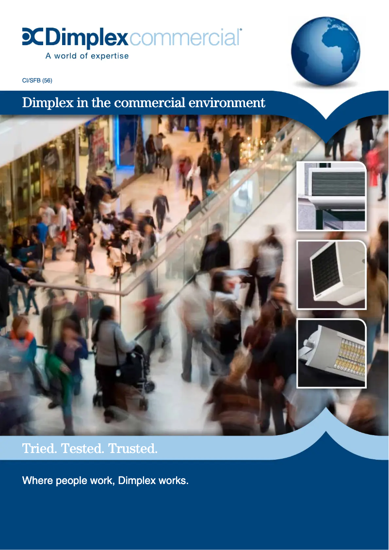 Page n°1 - Brochure Dimplex CFS60