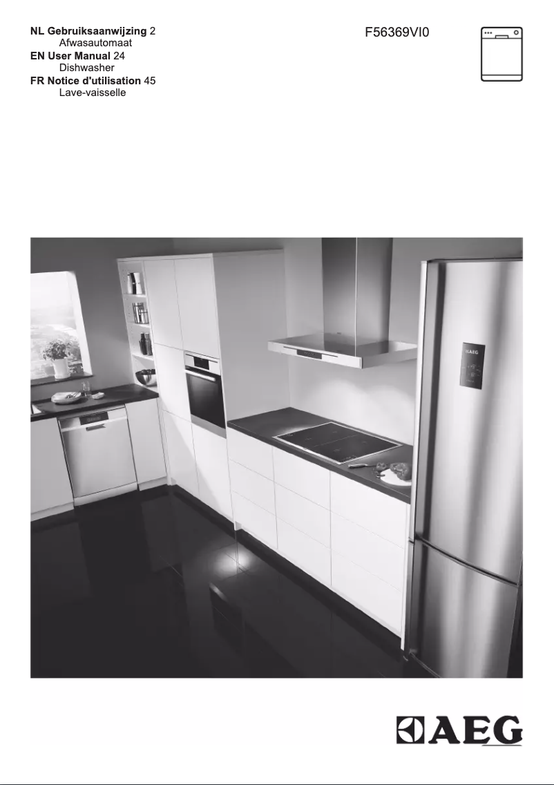 Page 1 de la notice Manuel utilisateur AEG F56369VI0
