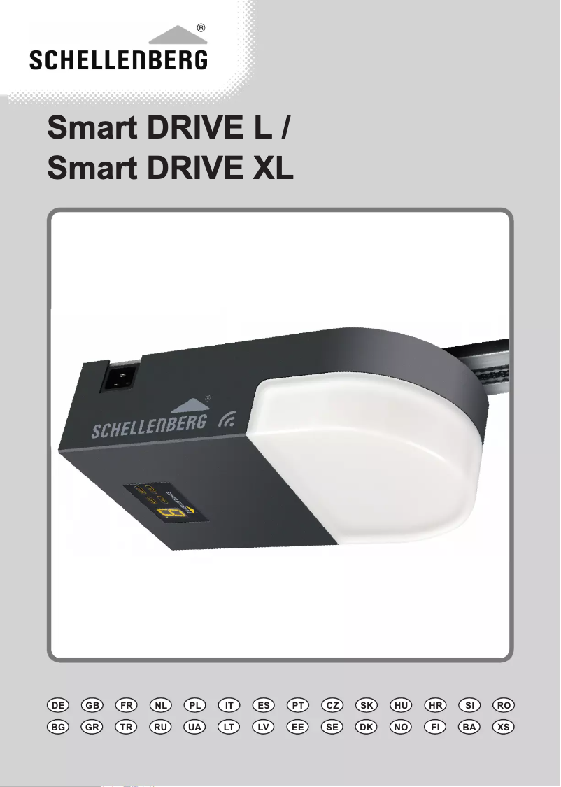 Page n°1 - Manuel utilisateur Schellenberg Smart Drive XL