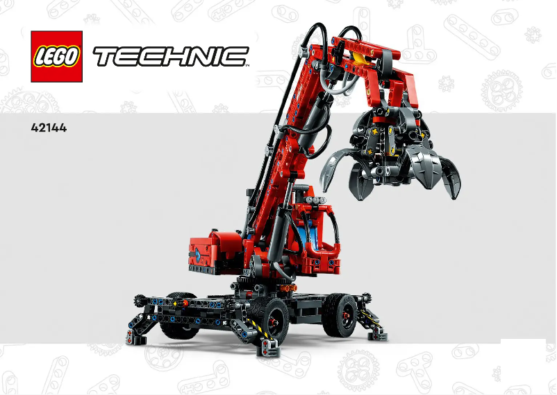 Page 1 de la notice Manuel utilisateur Lego Technic 42144