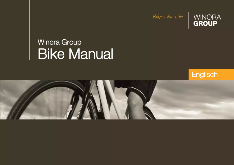 Page 1 de la notice Manuel utilisateur Winora General