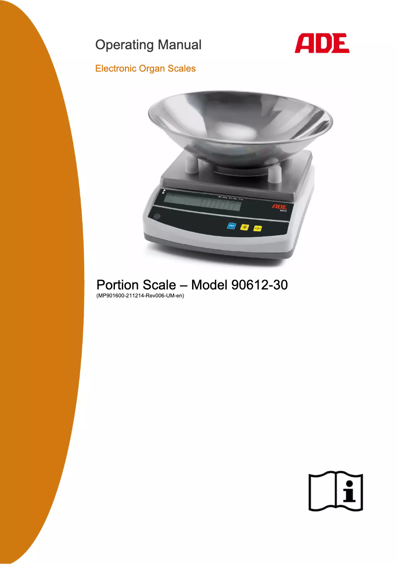 Image de la première page du manuel de l'appareil MP901600