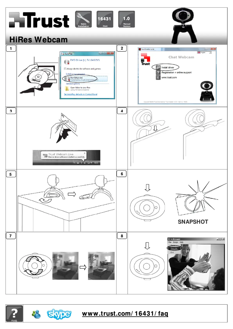 Image de la première page du manuel de l'appareil Chat & VoIP Pack Deluxe