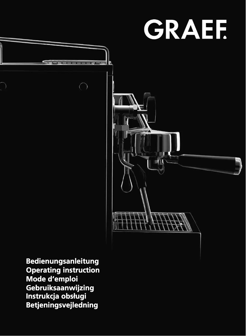 Page 1 de la notice Manuel utilisateur Graef Contessa