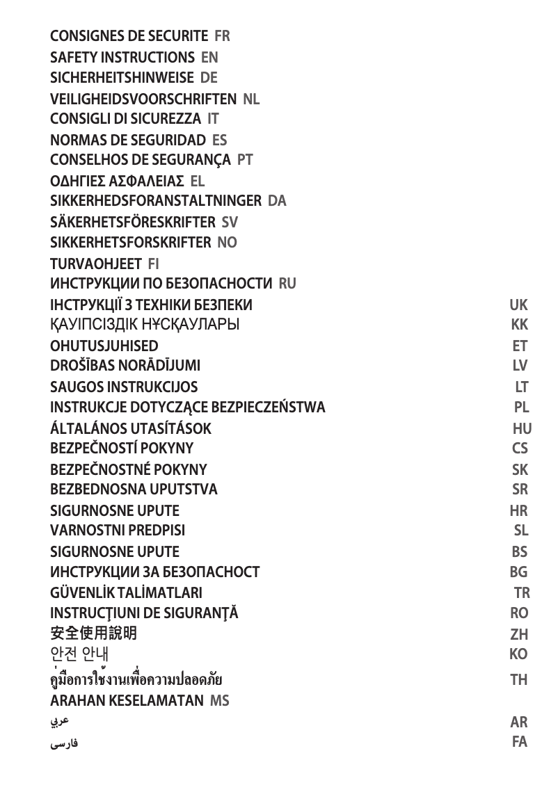 Page 1 de la notice Manuel utilisateur Moulinex Easy Pro Premium AM338070