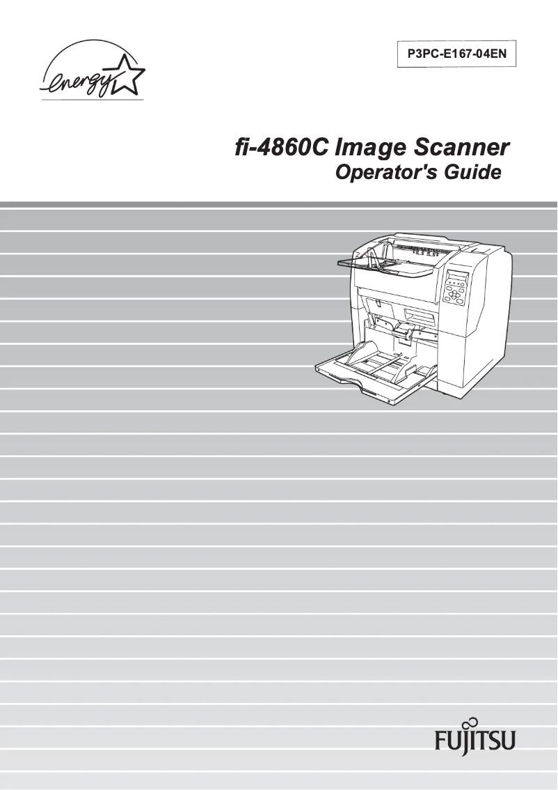 Page n°1 - Manuel utilisateur Fujitsu i-4860C