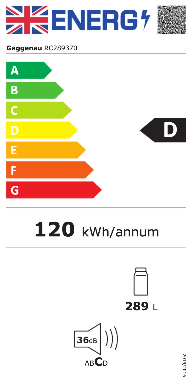 Image de la première page du manuel de l'appareil RC289370
