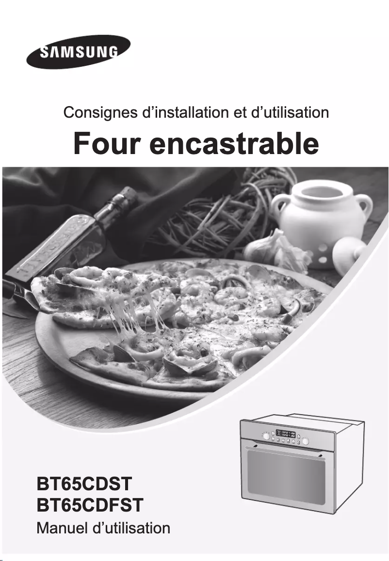 Image de la première page du manuel de l'appareil BT65CDST