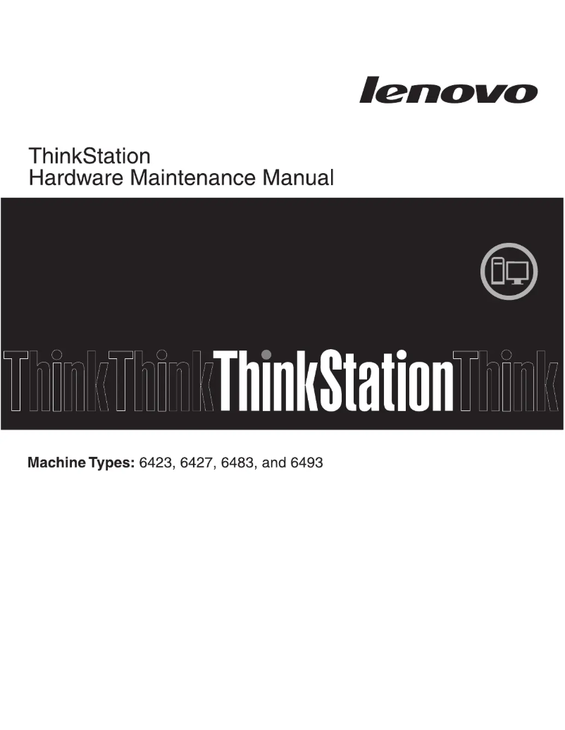 Page n°1 - Manuel utilisateur Lenovo ThinkStation S10