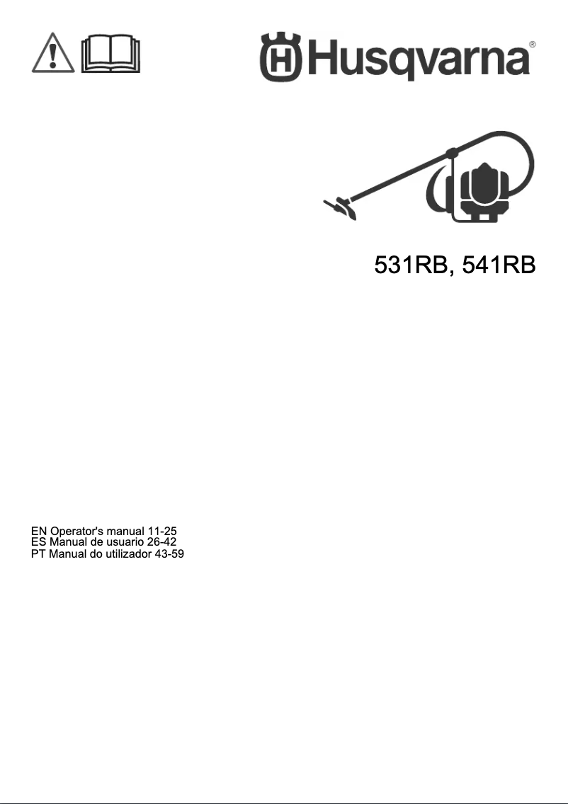 Image de la première page du manuel de l'appareil 531RB