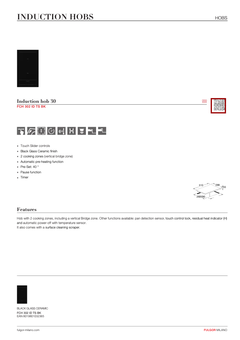 Image de la première page du manuel de l'appareil FCH 302 ID TS BK