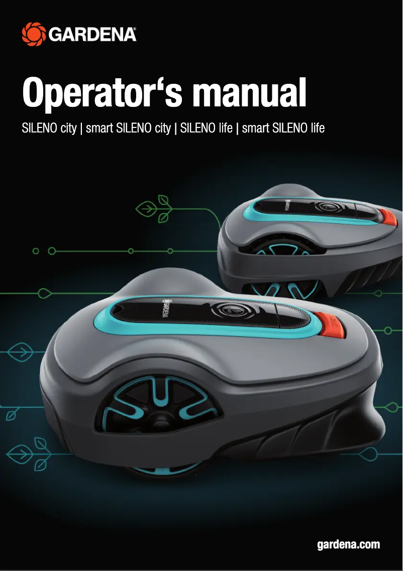 Image de la première page du manuel de l'appareil smart SILENO life 1500