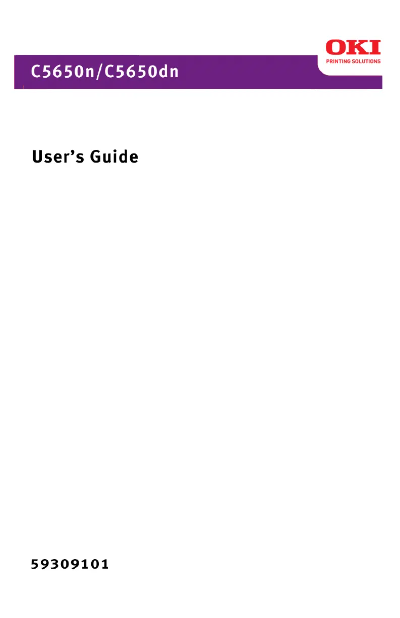 Image de la première page du manuel de l'appareil C5650