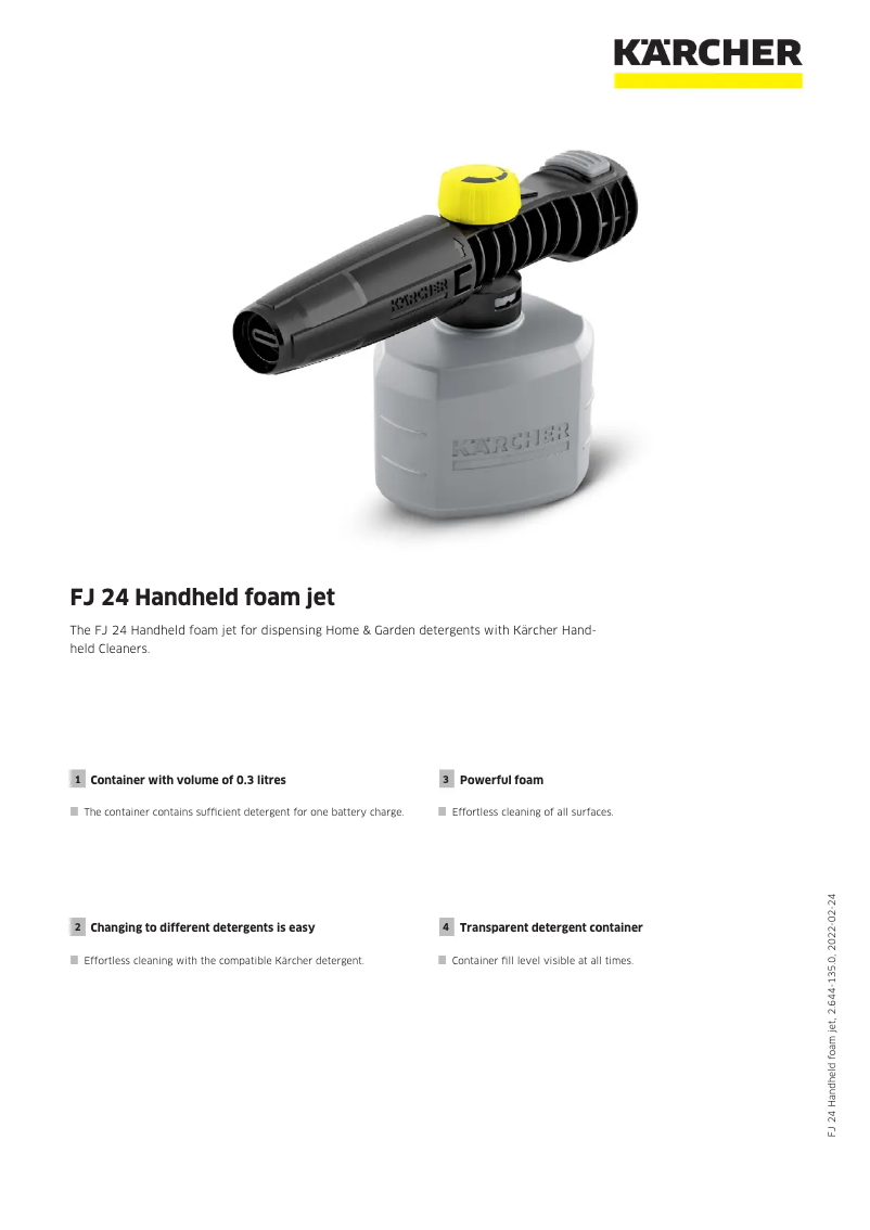 Image de la première page du manuel de l'appareil FJ 24