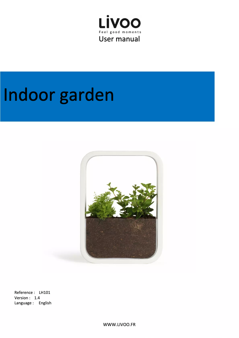 Página 1 del manual Manual de usuario Livoo LH101