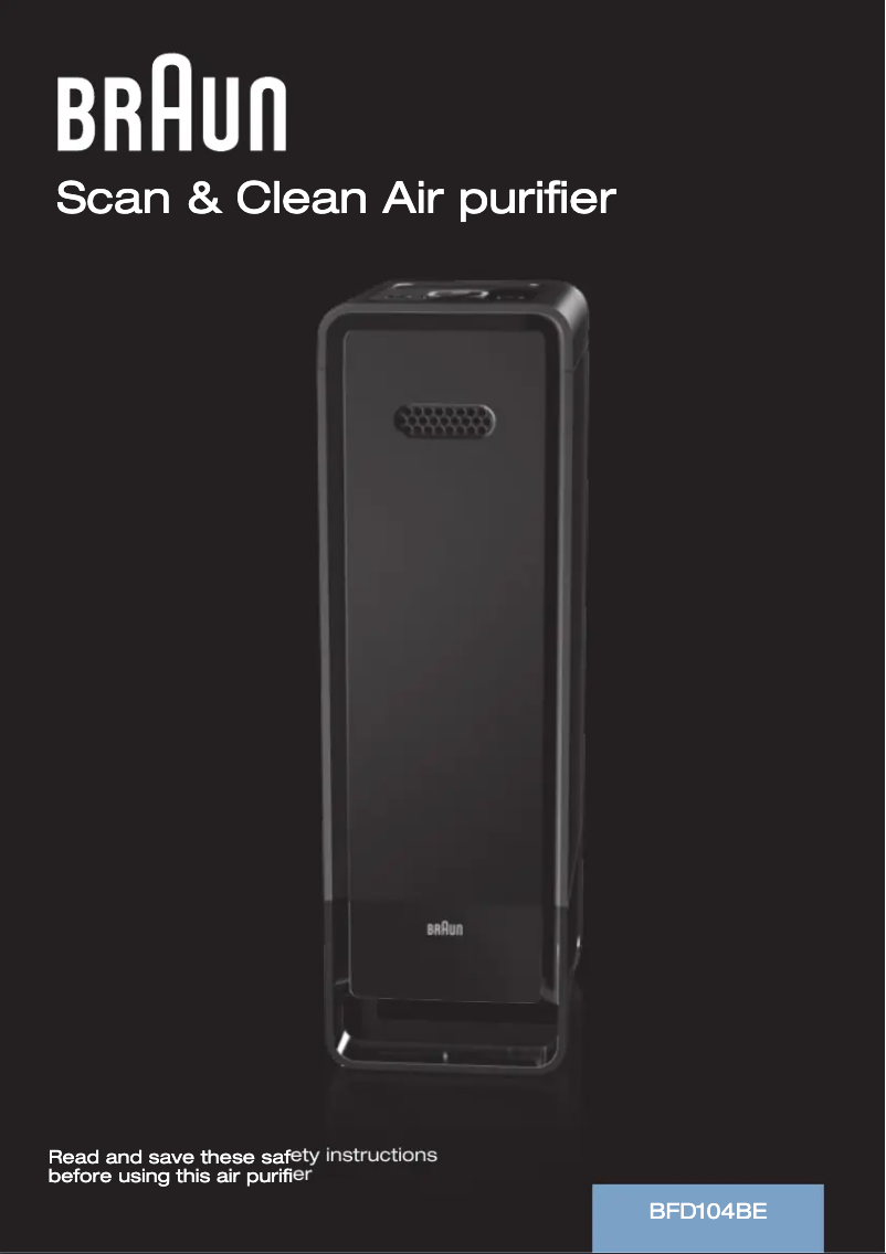 Página 1 del manual Manual de usuario Braun Scan & Clean BFD104BE