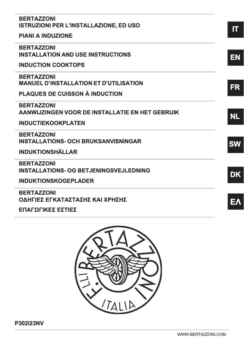 Image de la première page du manuel de l'appareil P302IB2NE