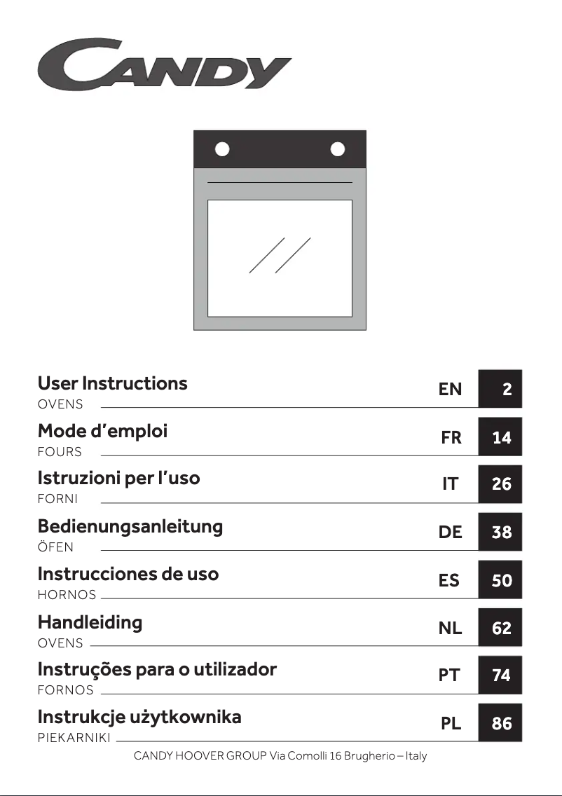 Image de la première page du manuel de l'appareil FIDCP X200