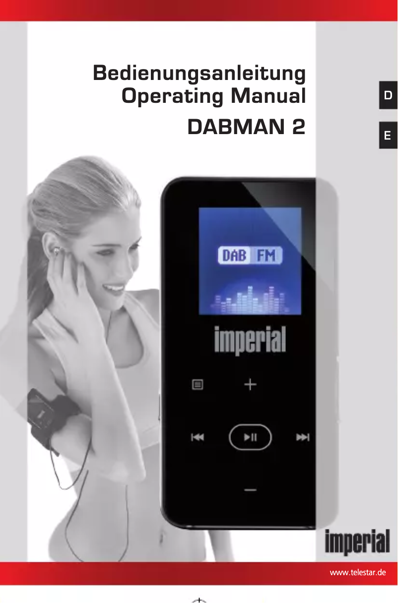 Page 1 de la notice Manuel utilisateur Imperial DABMAN 2