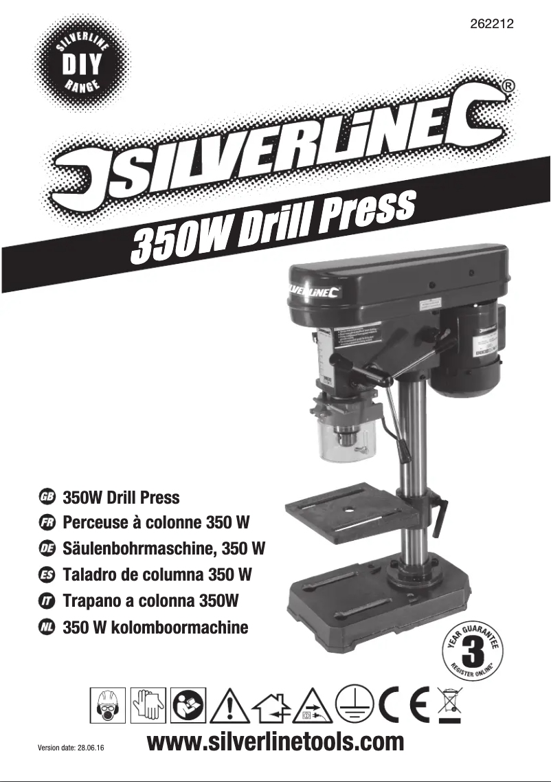 Page n°1 - Manuel utilisateur Silverline 262212