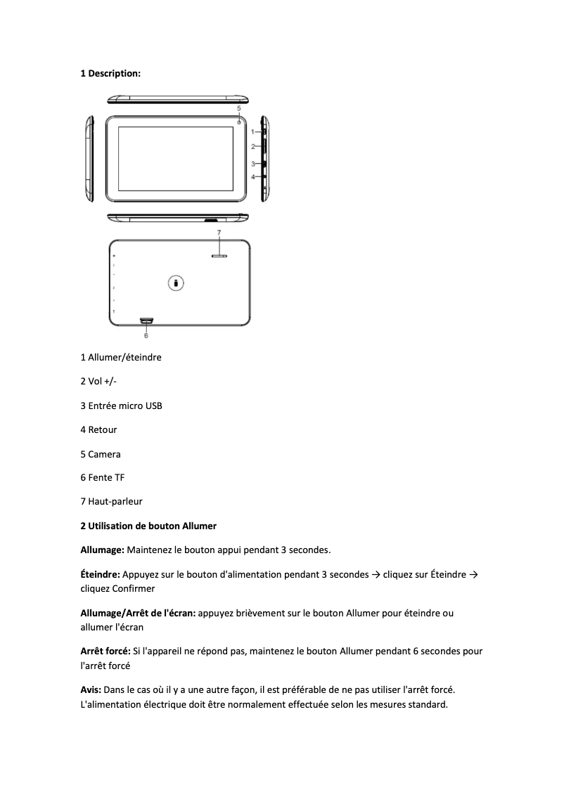 Page n°1 - Manuel utilisateur i-Joy Kandy