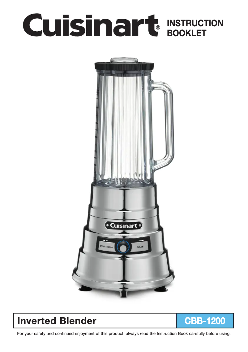 Imagen de la primera página del manual del dispositivo CBB-1200