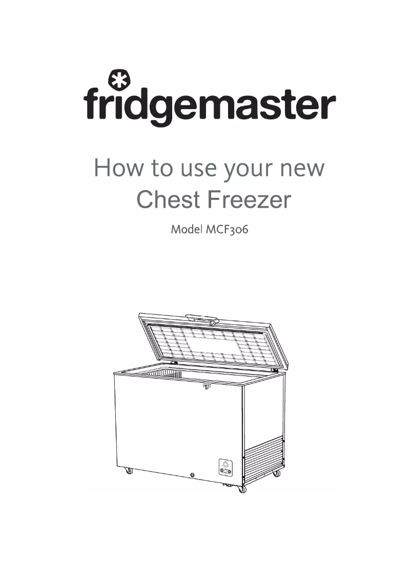 Page 1 de la notice Manuel utilisateur Fridgemaster MCF306