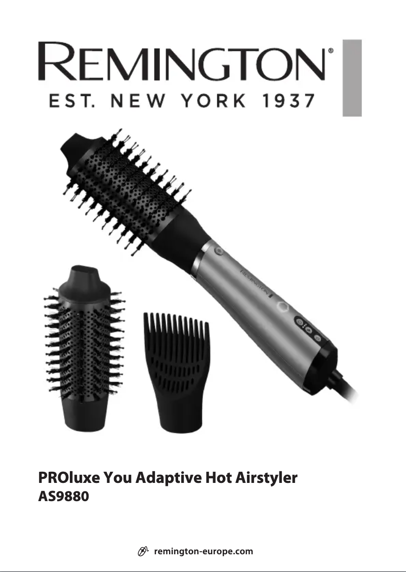 Image de la première page du manuel de l'appareil PROluxe You AS9880