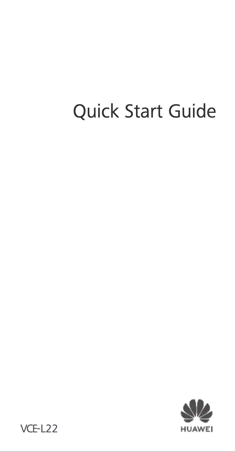 Page 1 de la notice Guide de démarrage rapide Huawei Nova 4