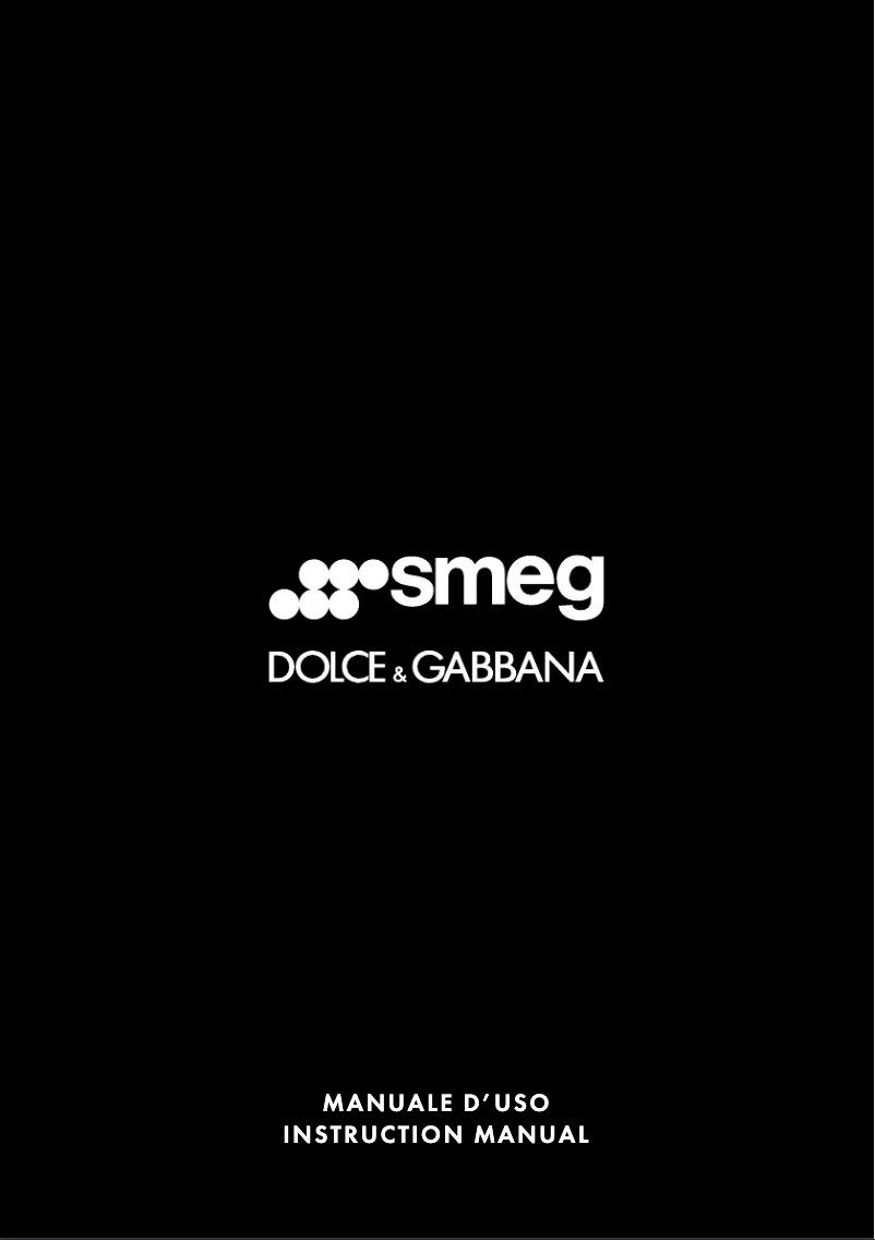 Page 1 de la notice Brochure Smeg KT90DGC