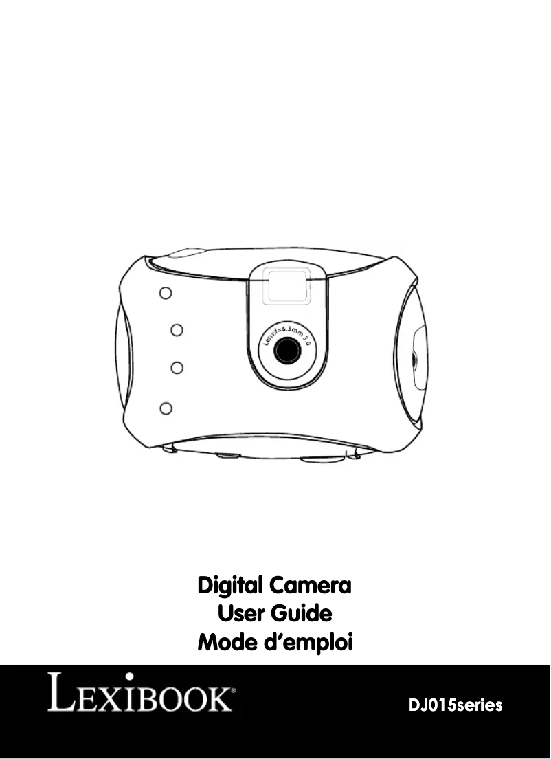 Image de la première page du manuel de l'appareil DJ015TT