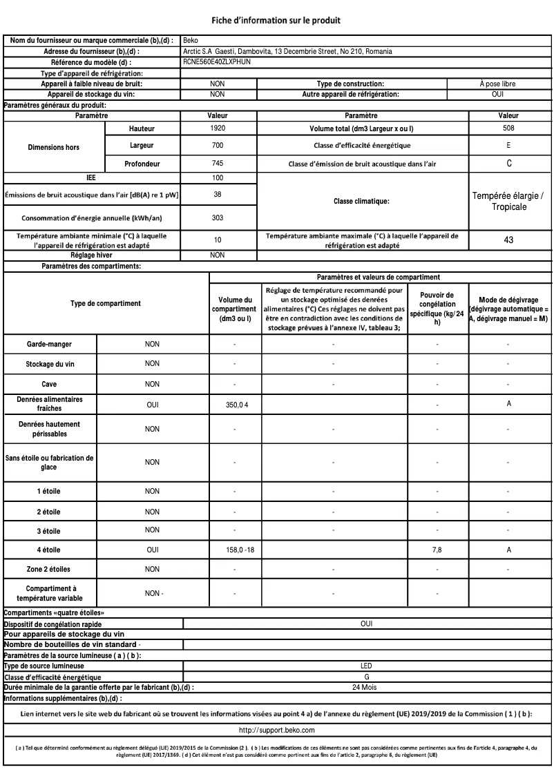 Image de la première page du manuel de l'appareil RCNE560E40ZLXPHUN
