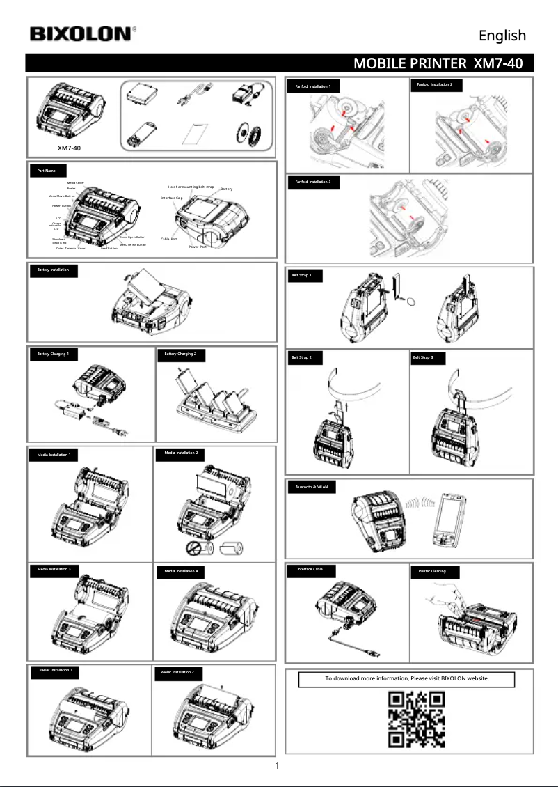 Image de la première page du manuel de l'appareil XM7-40