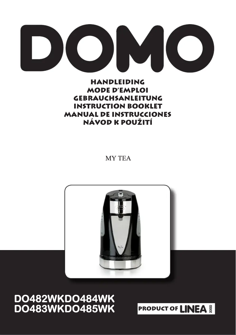 Image de la première page du manuel de l'appareil My Tea