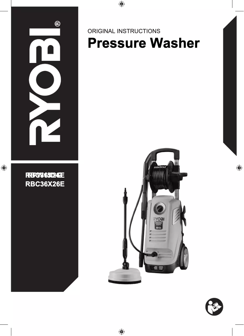 Page 1 de la notice Manuel utilisateur RYOBI RBC36X26E