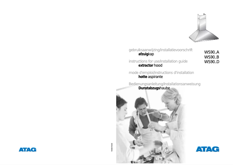 Page n°1 - Manuel utilisateur Atag WS9092AM