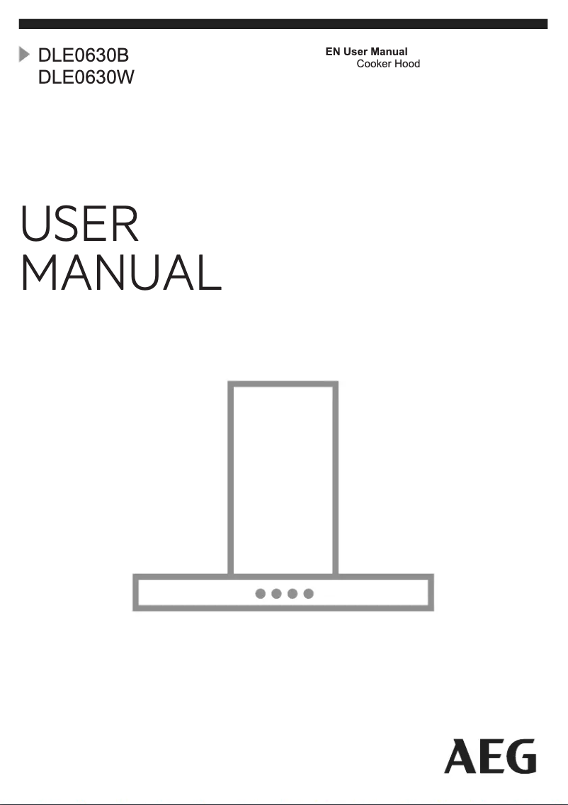 Page n°1 - Manuel utilisateur AEG DLE0630B