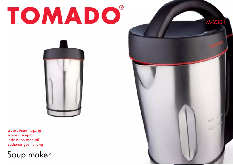 Página 1 del manual Manual de usuario Tomado TM 2301