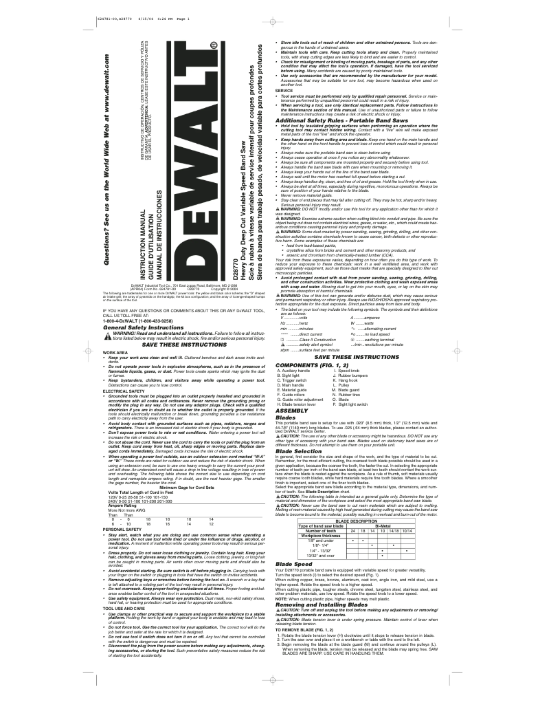 Page 1 de la notice Manuel utilisateur DeWalt DXPW3495
