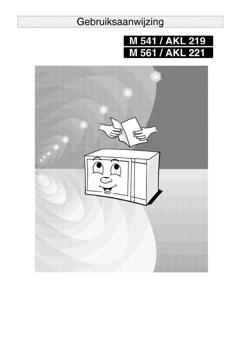 Image de la première page du manuel de l'appareil AKL 221