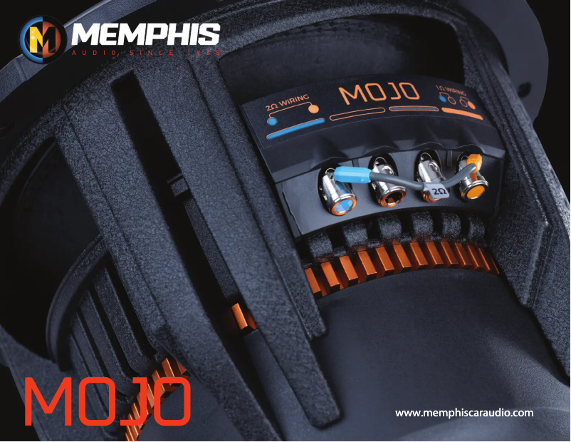 Page 1 de la notice Manuel utilisateur Memphis Audio MOJO1212