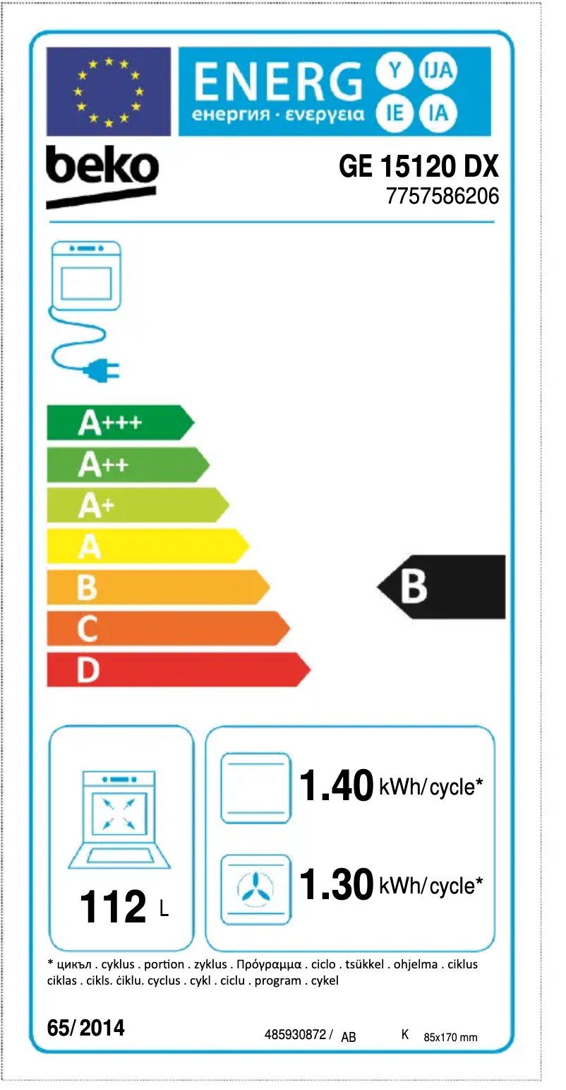 Image de la première page du manuel de l'appareil GE 15120 DX