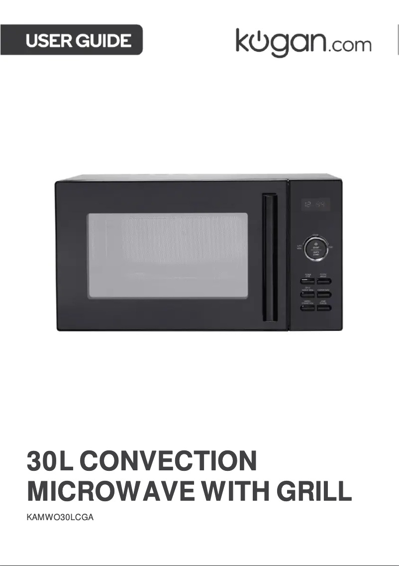 Página 1 del manual Manual de usuario Kogan KAMWO30LCGA