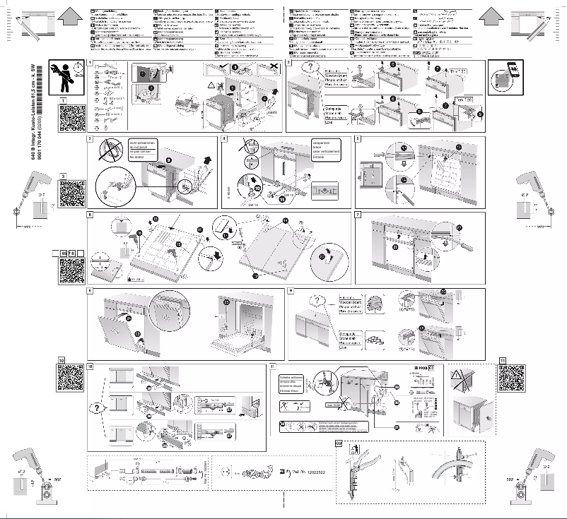 Page n°1 - Instructions / montage Neff S145HTS00E