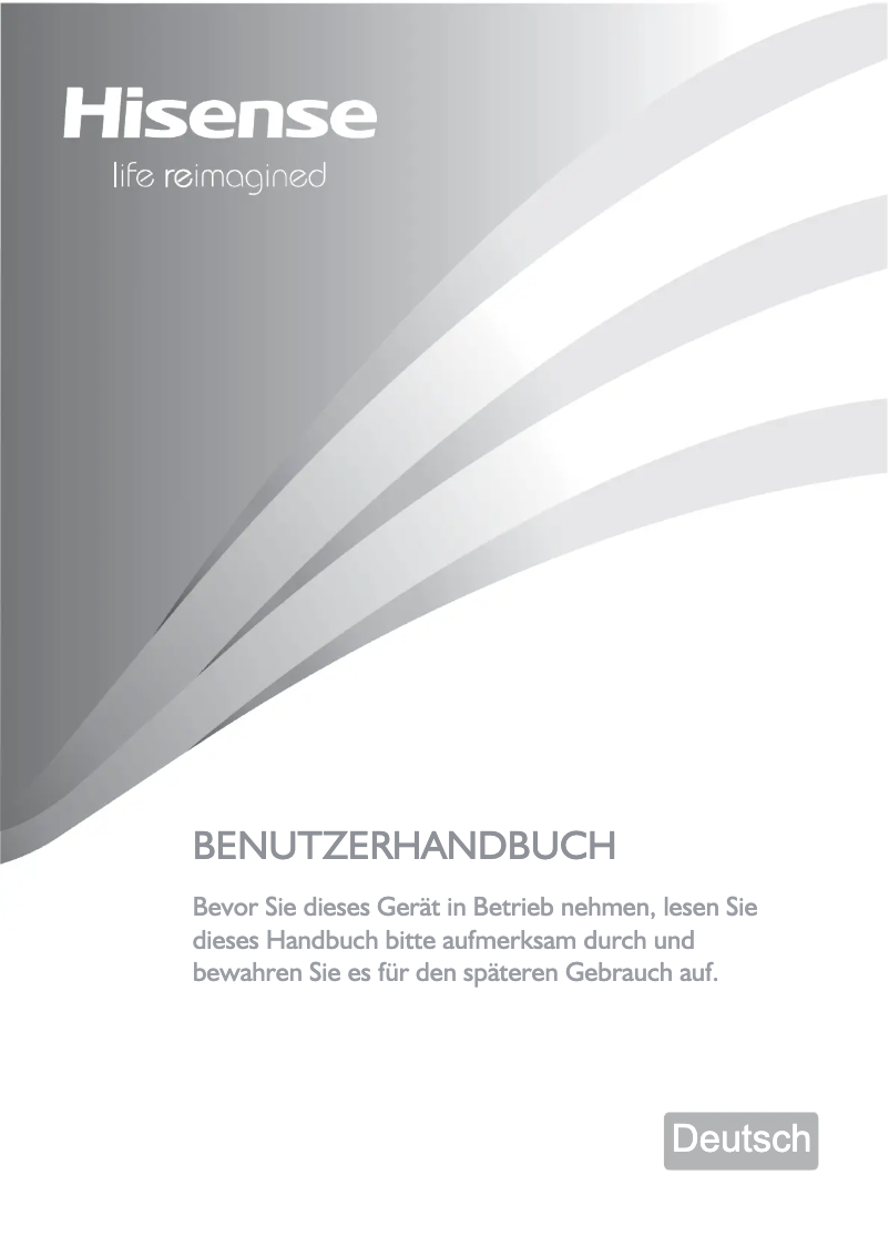 Page 1 de la notice Manuel utilisateur Hisense KSNF 360 VR